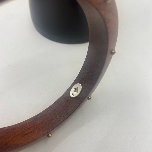 Silpada Gold and Brown Bangle Accessory - Picture 2 of 3